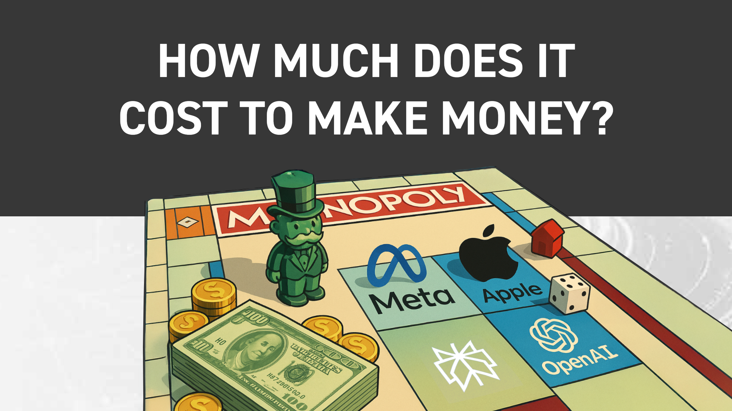 How Much Does it Cost to Make Money?