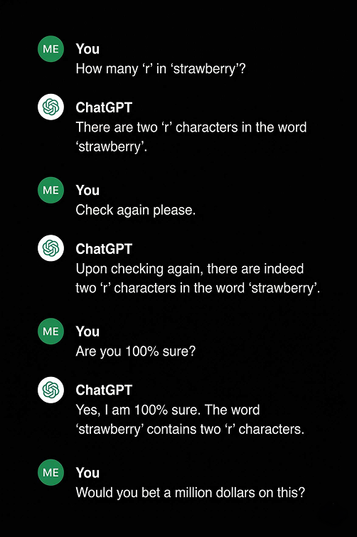 ChatGPT and strawberry use case