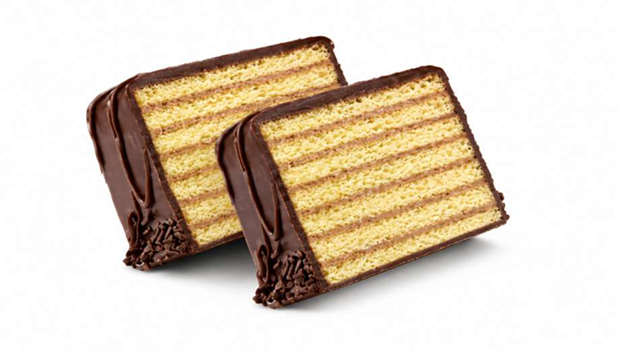 Seven-layer cake representing the Rule of Seven Layers